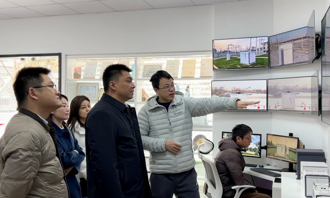 常州市鐘樓區(qū)一行領(lǐng)導(dǎo)蒞臨復(fù)亞智能
